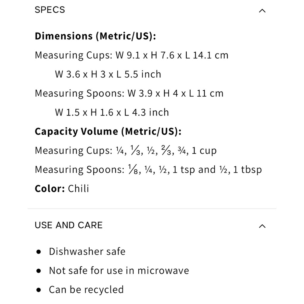 Tupperware Measuring Mates Set - Picture 7 of 8